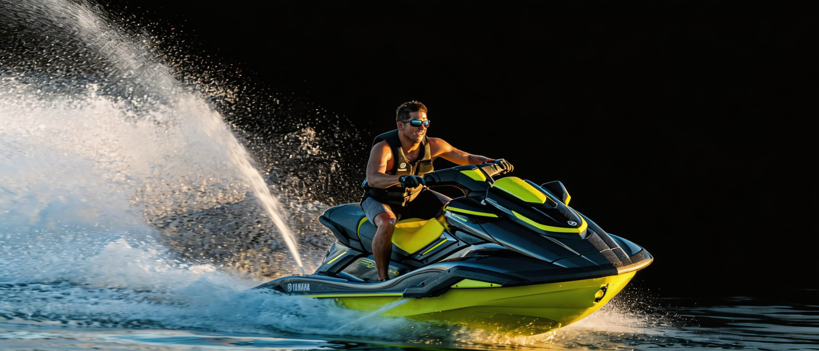 Jetski en Piñones, Puerto Rico